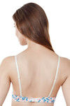 Amante Floral Printed Underwired T-Shirt Bra- Cream — thumbnail 2